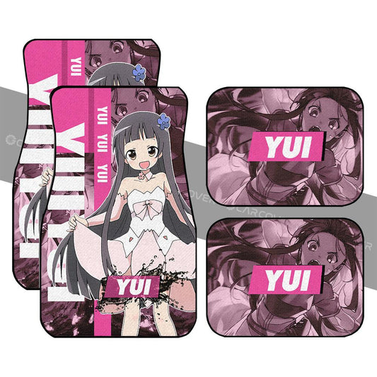 Sword Art Online Yui Car Floor Mats Custom Anime Car Accessories - Gearcarcover - 1