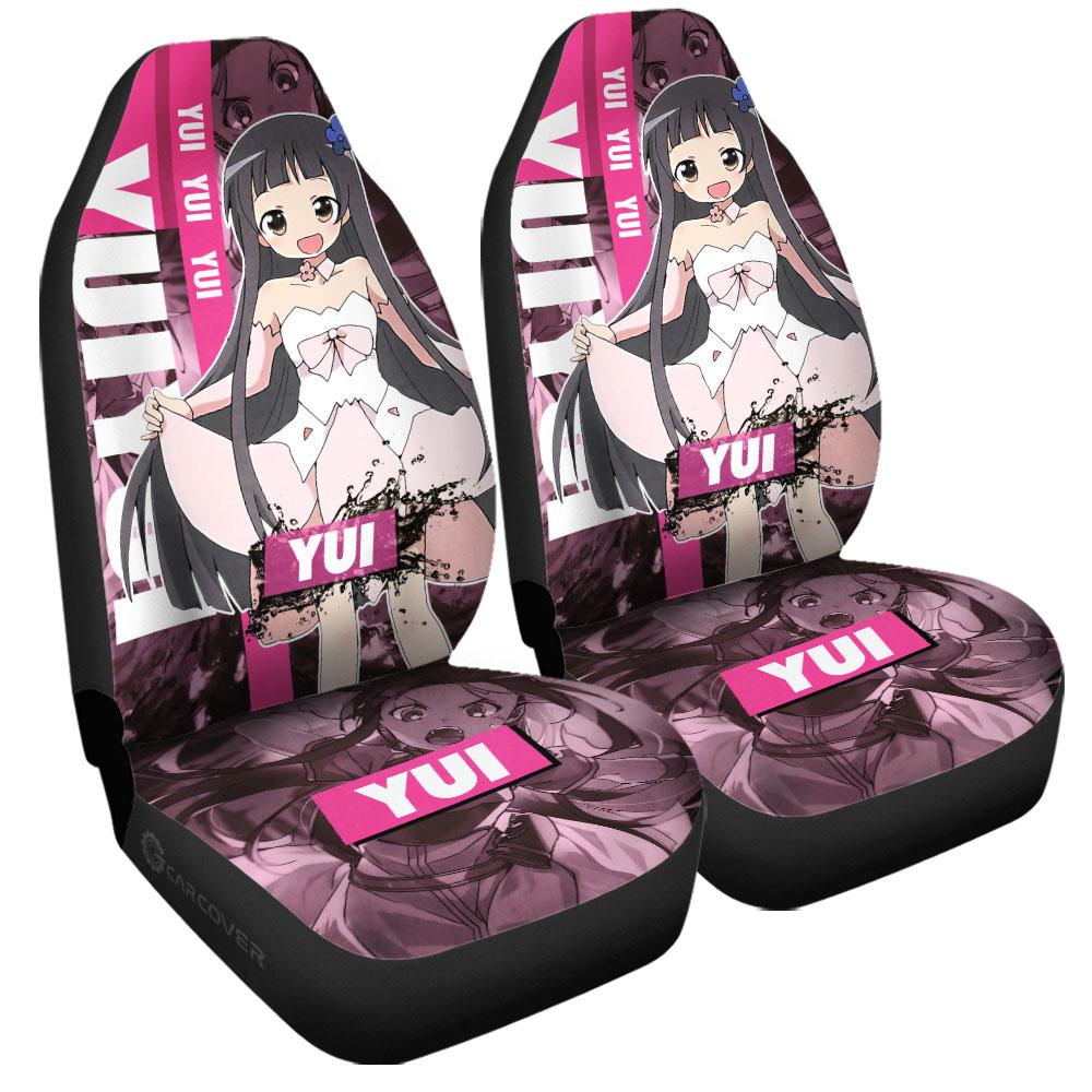Sword Art Online Yui Car Seat Covers Custom Anime Car Accessories - Gearcarcover - 3