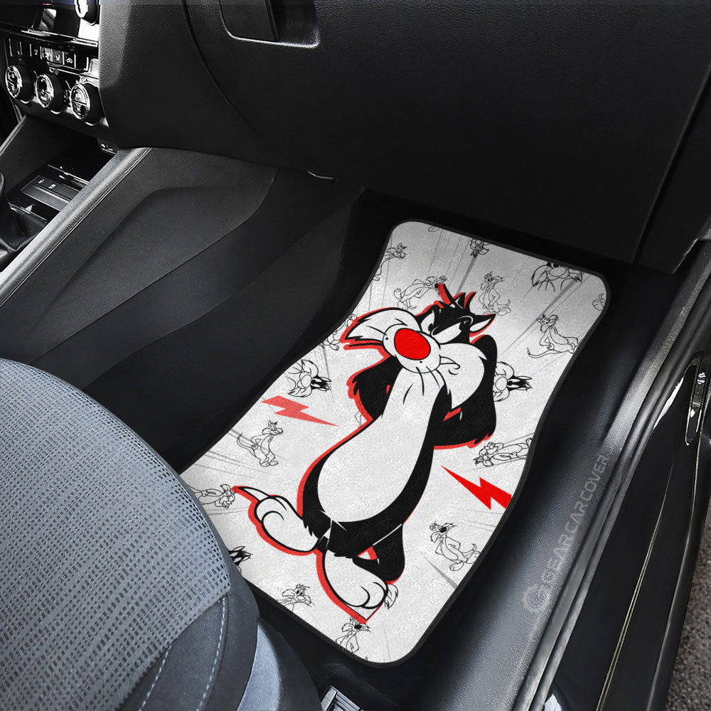 Sylvester the Cat Car Floor Mats Custom Cartoon Car Accessories - Gearcarcover - 3