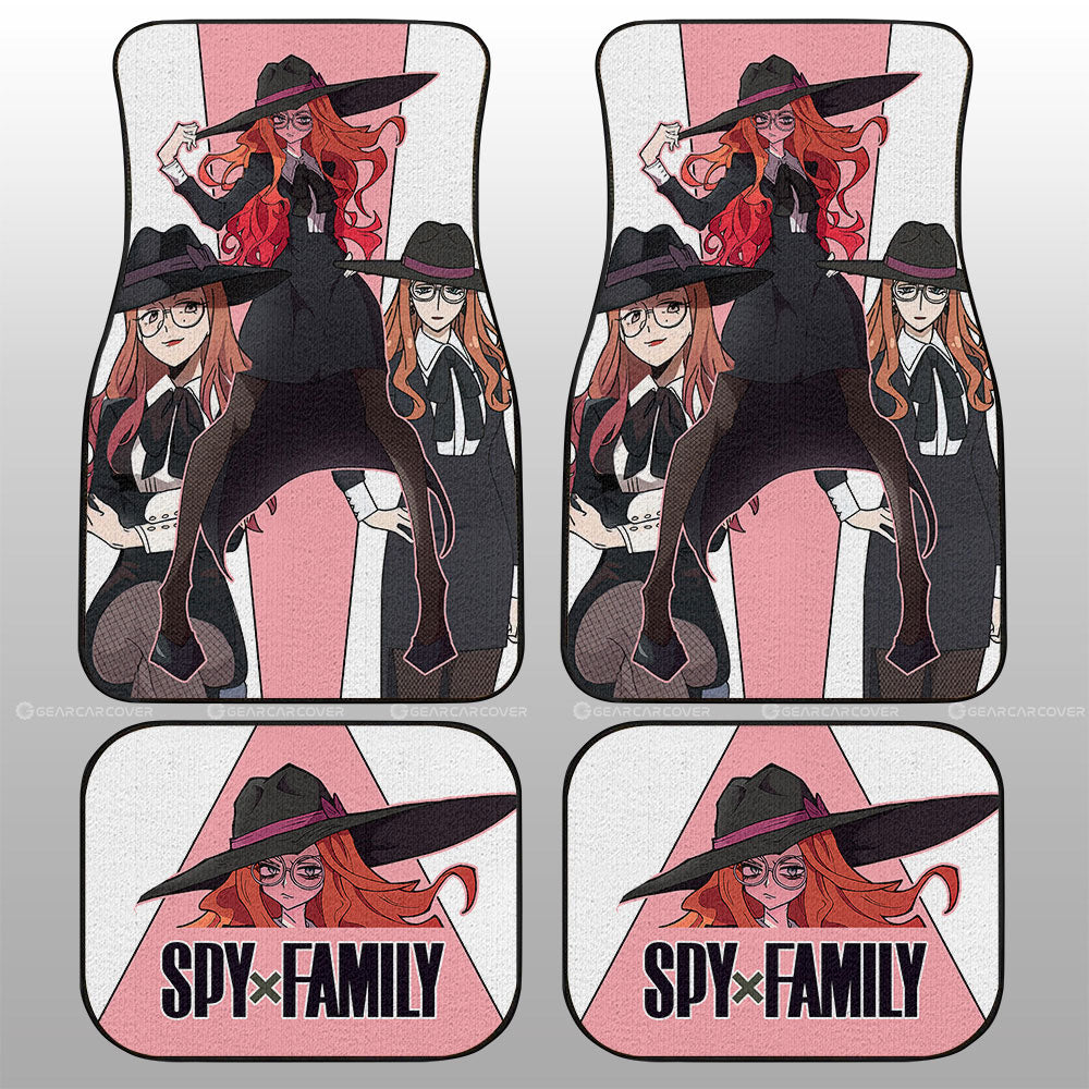 Sylvia Sherwood Car Floor Mats Custom Spy x Family Anime Car Accessories - Gearcarcover - 2