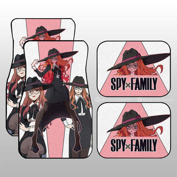 Sylvia Sherwood Car Floor Mats Custom Spy x Family Anime Car Accessories - Gearcarcover - 1