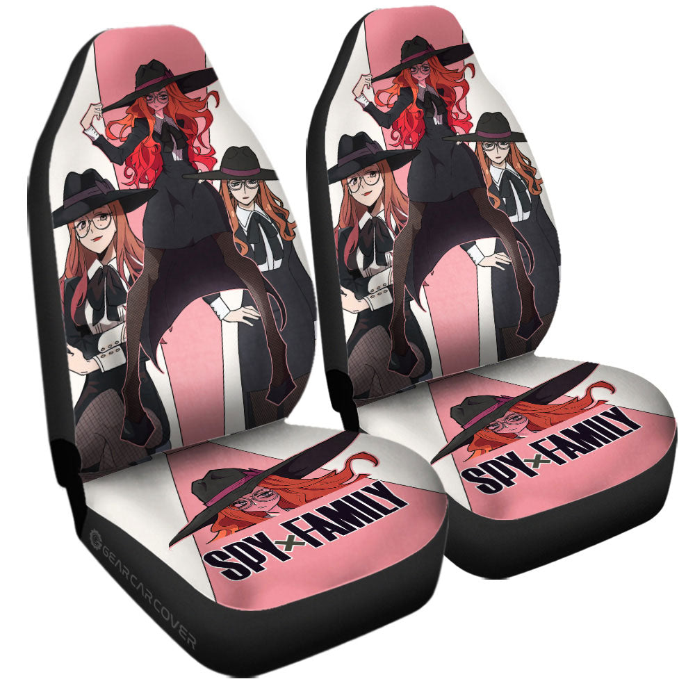 Sylvia Sherwood Car Seat Covers Custom Spy x Family Anime Car Accessories - Gearcarcover - 3