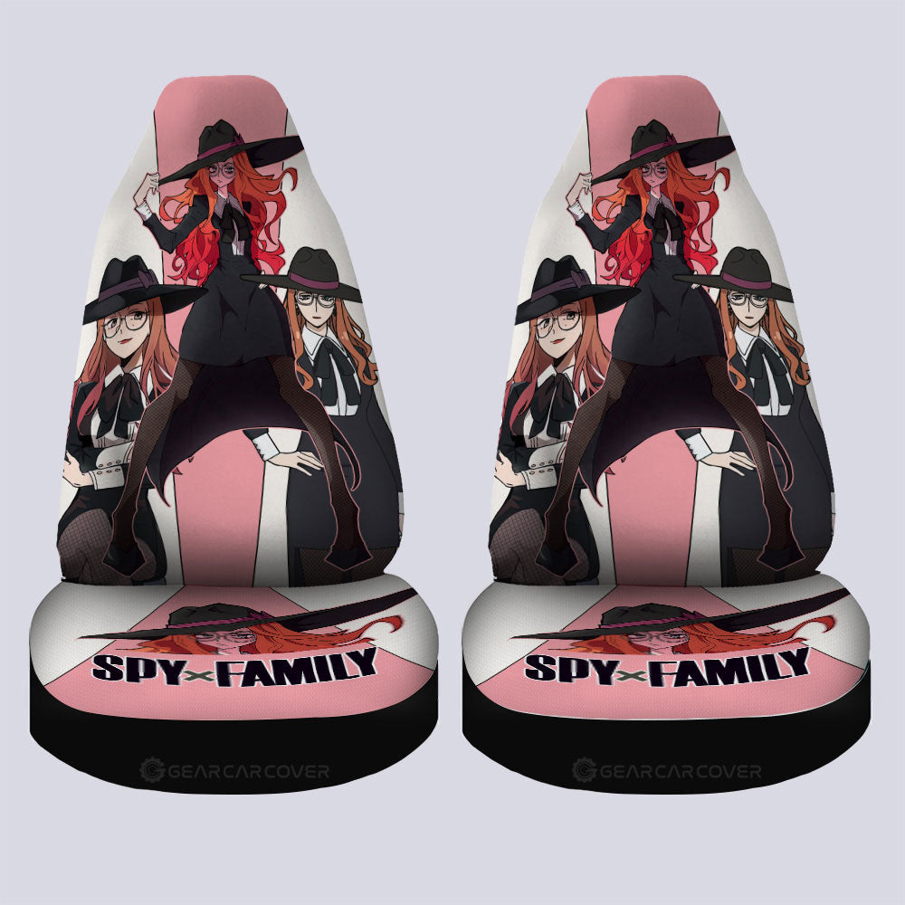 Sylvia Sherwood Car Seat Covers Custom Spy x Family Anime Car Accessories - Gearcarcover - 4