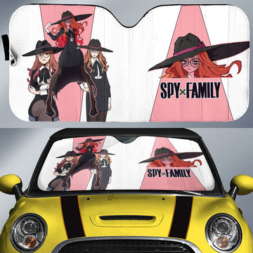 Sylvia Sherwood Car Sunshade Custom Spy x Family Anime Car Accessories - Gearcarcover - 1