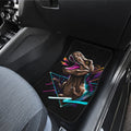 T-rex Rock Dinosaur Car Floor Mats Custom Car Accessories - Gearcarcover - 4