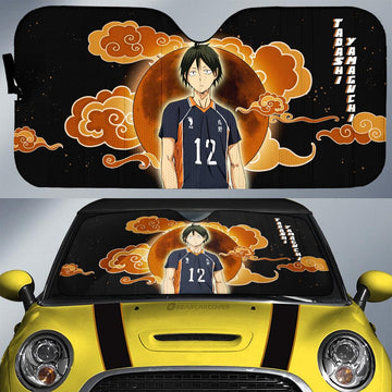 Tadashi Yamaguchi Car Sunshade Custom Haikyuu Anime Car Accessories - Gearcarcover - 1
