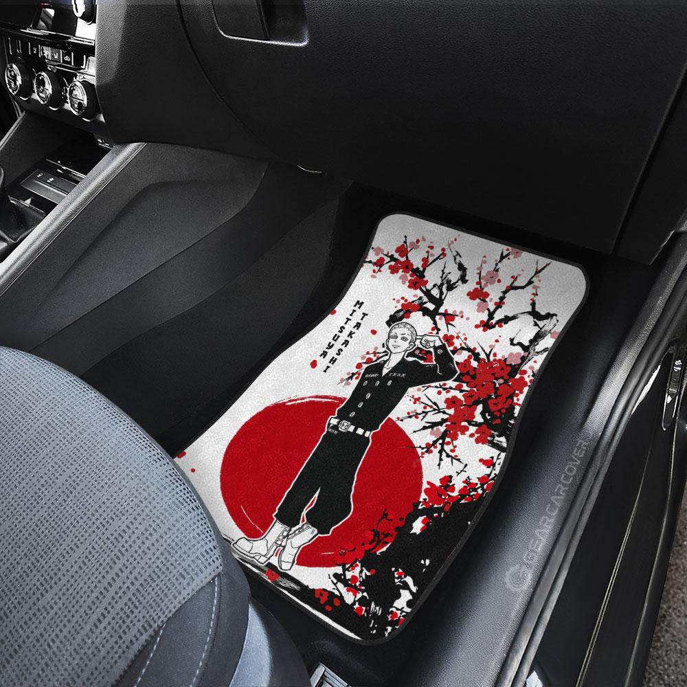 Takashi Mitsuya Car Floor Mats Custom Japan Style Tokyo Revengers Anime Car Accessories - Gearcarcover - 4