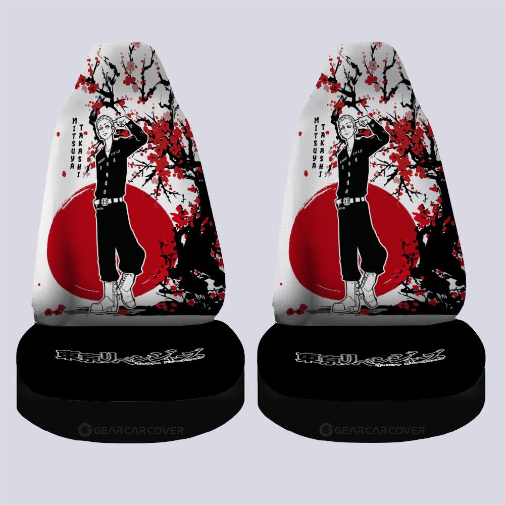 Takashi Mitsuya Car Seat Covers Custom Japan Style Tokyo Revengers Anime Car Accessories - Gearcarcover - 4