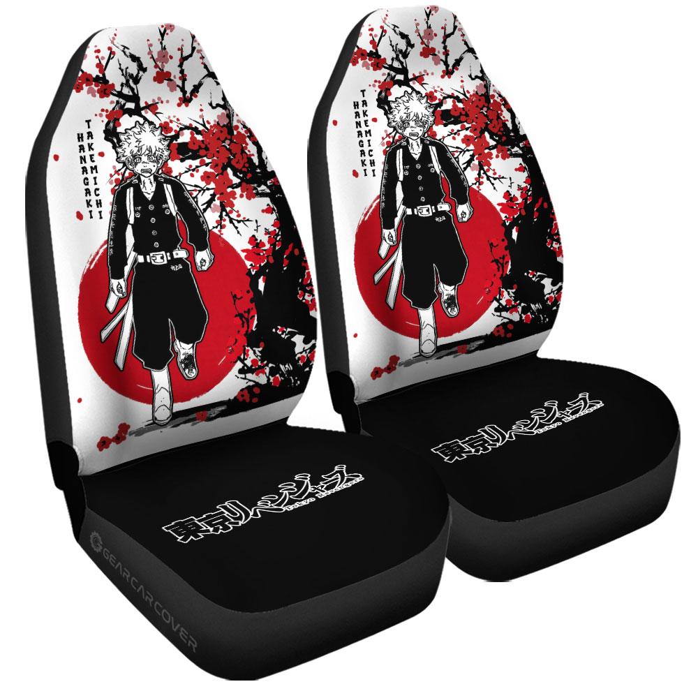 Takemichi Hanagaki Car Seat Covers Custom Japan Style Tokyo Revengers Anime Car Accessories - Gearcarcover - 3