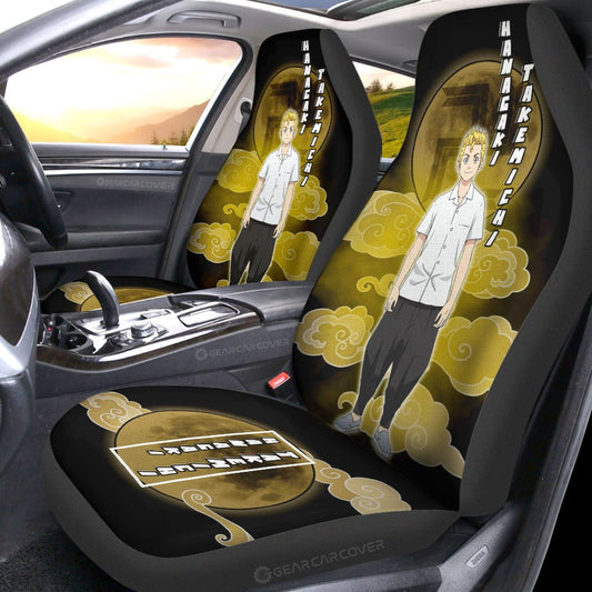 Takemichi Hanagaki Car Seat Covers Custom Tokyo Revengers Anime Car Interior Accessories - Gearcarcover - 2