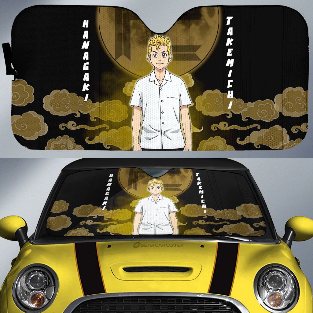 Takemichi Hanagaki Car Sunshade Custom Tokyo Revengers Anime Car Accessories - Gearcarcover - 1