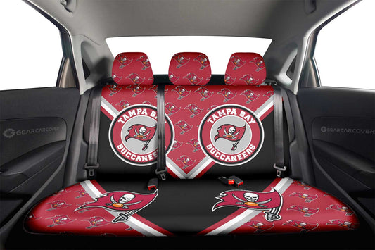 Tampa Bay Buccaneers Car Back Seat Cover Custom Car Decorations For Fans - Gearcarcover - 2