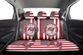Tampa Bay Buccaneers Car Back Seat Cover Custom US Flag Style - Gearcarcover - 2