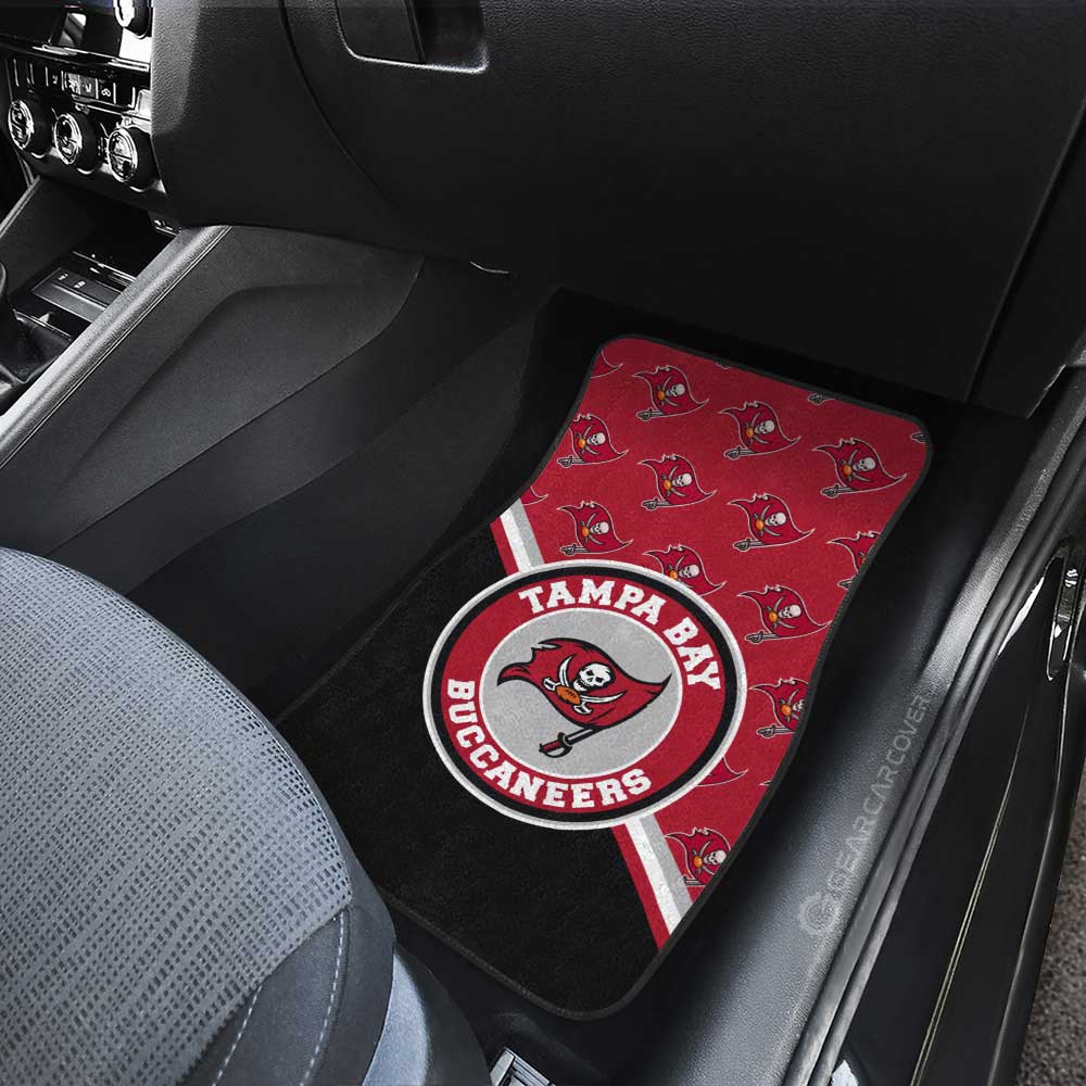 Tampa Bay Buccaneers Car Floor Mats Custom Car Accessories For Fans - Gearcarcover - 3