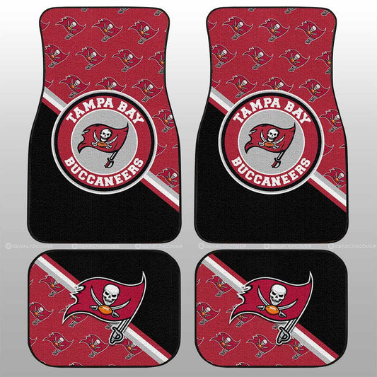Tampa Bay Buccaneers Car Floor Mats Custom Car Accessories For Fans - Gearcarcover - 1