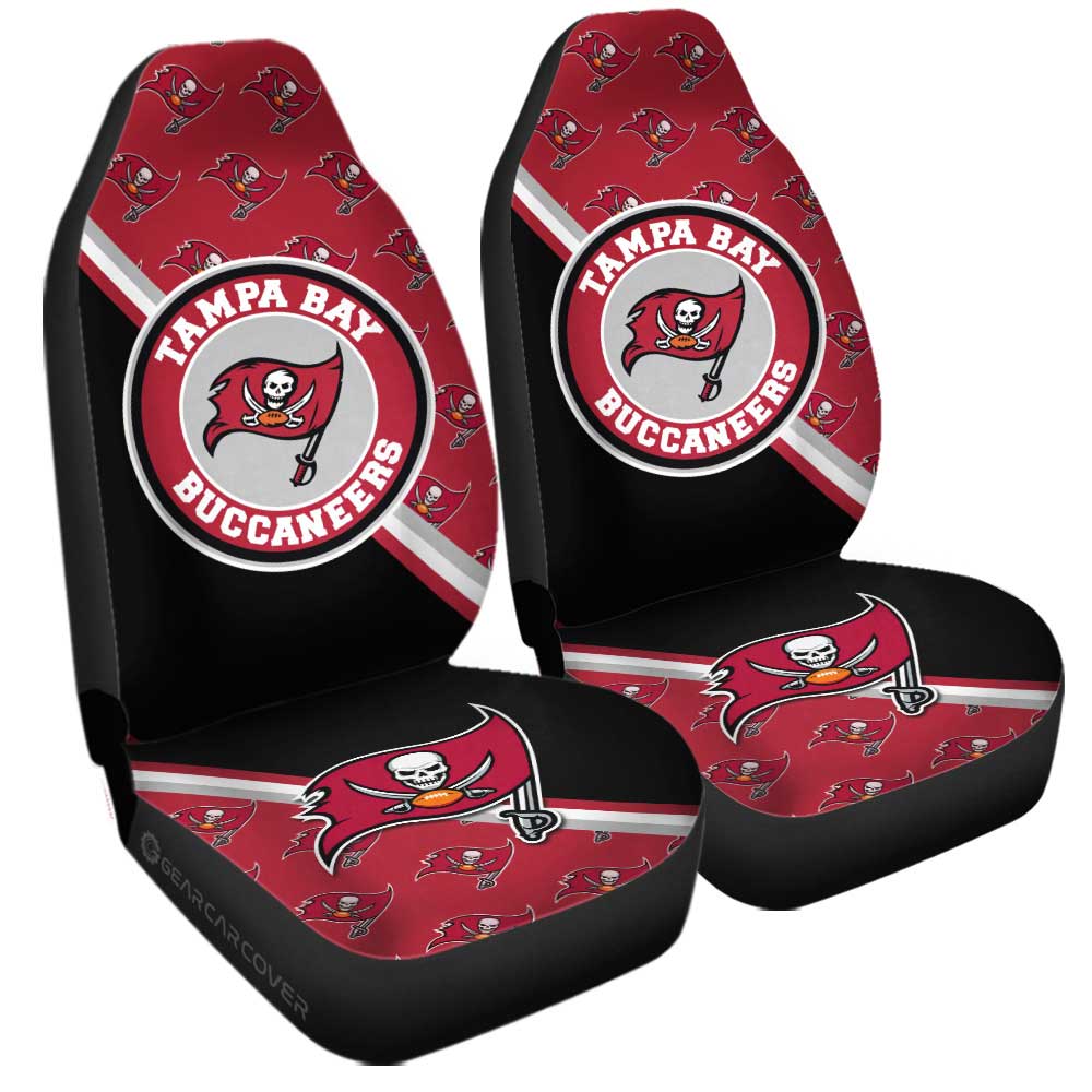 Tampa Bay Buccaneers Car Seat Covers Custom Car Accessories For Fans - Gearcarcover - 3