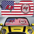 Tampa Bay Buccaneers Car Sunshade Custom Car Decor Accessories - Gearcarcover - 1