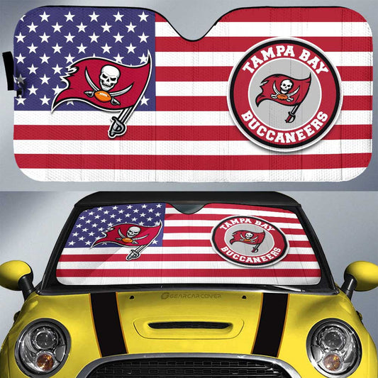 Tampa Bay Buccaneers Car Sunshade Custom Car Decor Accessories - Gearcarcover - 1