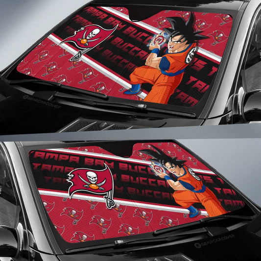 Tampa Bay Buccaneers Car Sunshade Custom Car Interior Accessories - Gearcarcover - 2