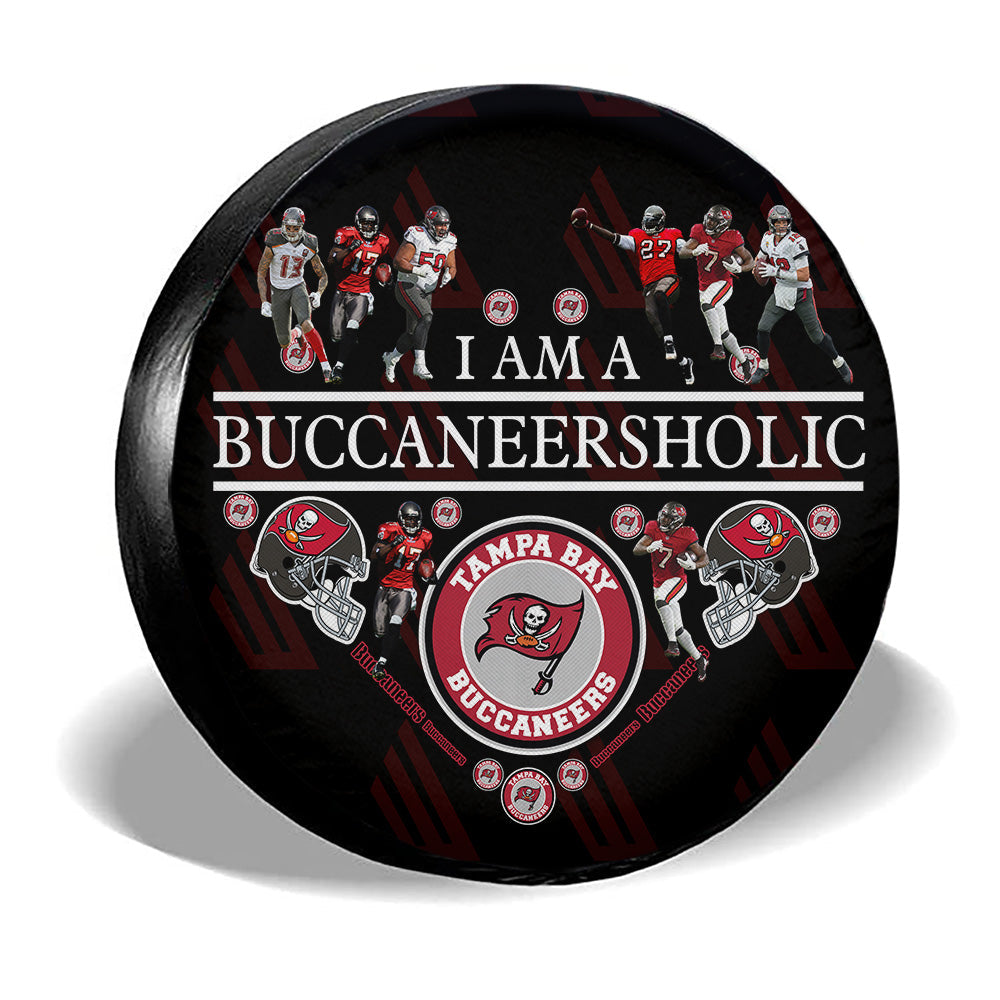 Tampa Bay Buccaneers Spare Tire Cover Custom For Holic Fans - Gearcarcover - 3