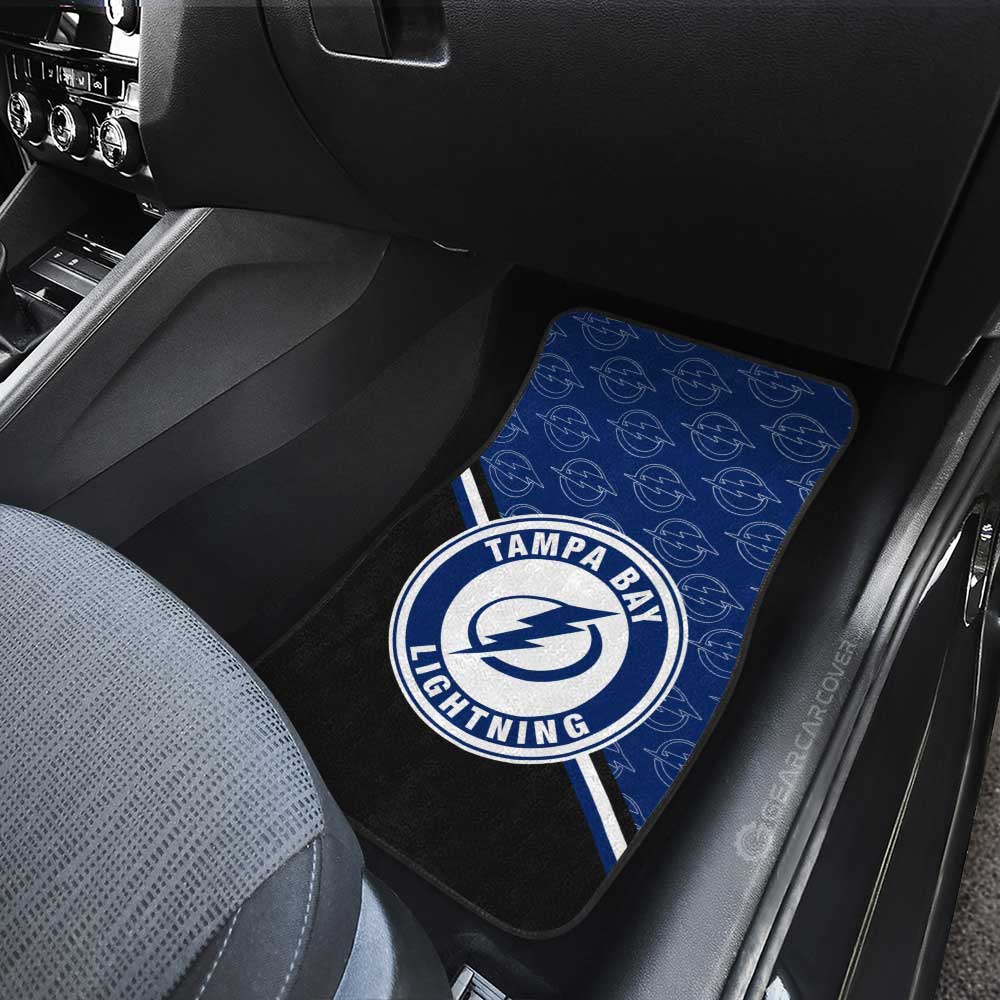Tampa Bay Lightning Car Floor Mats Custom Car Accessories For Fans - Gearcarcover - 3