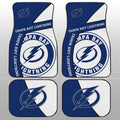 Tampa Bay Lightning Car Floor Mats Custom Car Accessories For Fans - Gearcarcover - 1