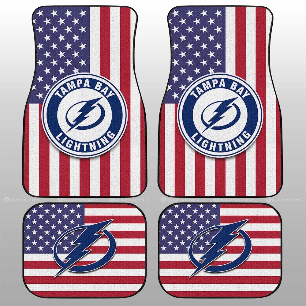 Tampa Bay Lightning Car Floor Mats Custom Car Accessories - Gearcarcover - 1