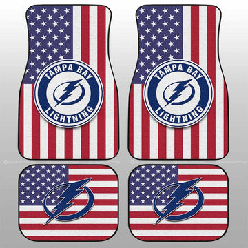 Tampa Bay Lightning Car Floor Mats Custom Car Accessories - Gearcarcover - 1