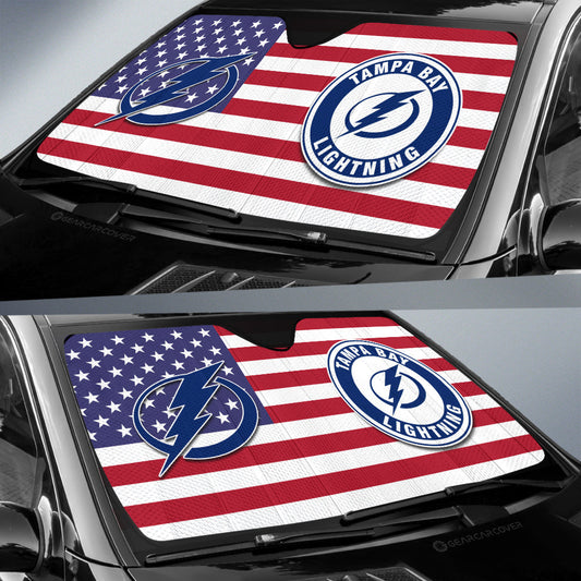 Tampa Bay Lightning Car Sunshade Custom Car Accessories - Gearcarcover - 2