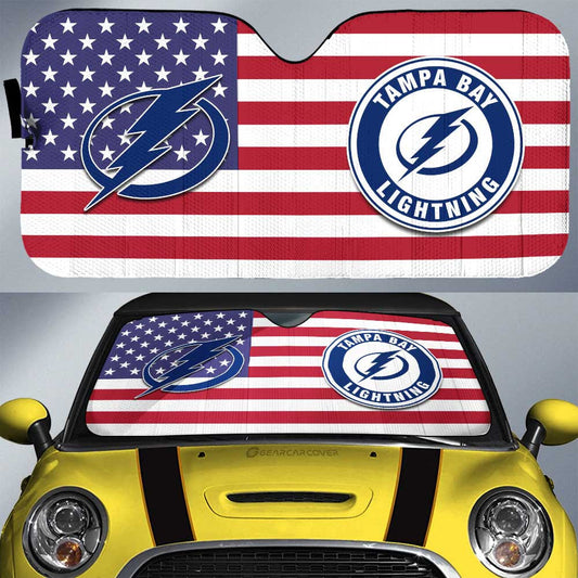 Tampa Bay Lightning Car Sunshade Custom Car Accessories - Gearcarcover - 1