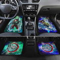 Tanjiro And Giyuu Car Floor Mats Custom Characters Demon Slayer Car Accessories - Gearcarcover - 2