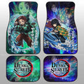 Tanjiro And Giyuu Car Floor Mats Custom Characters Demon Slayer Car Accessories - Gearcarcover - 1