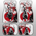 Tanjiro And Giyuu Car Floor Mats Custom Japan Style Demon Slayer Anime Car Interior Accessories - Gearcarcover - 1