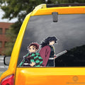 Tanjiro And Giyuu Car Sticker Custom Demon Slayer Anime Car Accessories - Gearcarcover - 3