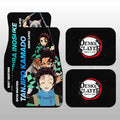 Tanjiro And Inosuke Car Floor Mats Custom Demon Slayer Anime - Gearcarcover - 2