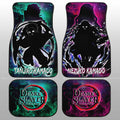Tanjiro And Nezuko Car Floor Mats Custom Demon Slayer Anime - Gearcarcover - 1
