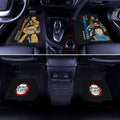 Tanjiro And Zenitsu Car Floor Mats Custom Demon Slayer Anime - Gearcarcover - 3