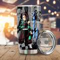 Tanjiro And Zenitsu Tumbler Cup Custom Demon Slayer Anime Mix Mangas - Gearcarcover - 2