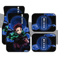 Tanjiro Car Floor Mats Custom Demon Slayer Anime Car Accessories - Gearcarcover - 1