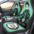 Tanjiro Car Seat Covers Custom Demon Slayer Anime Car Accessories - Gearcarcover - 4