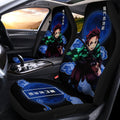 Tanjiro Car Seat Covers Custom Demon Slayer Anime Car Accessories - Gearcarcover - 2