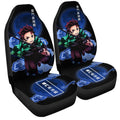 Tanjiro Car Seat Covers Custom Demon Slayer Anime Car Accessories - Gearcarcover - 3