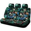 Tanjiro Kamado Car Back Seat Cover Custom Demon Slayer Anime - Gearcarcover - 1