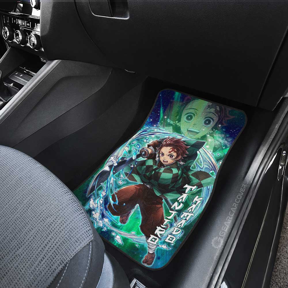 Tanjiro Kamado Car Floor Mats Custom Characters Demon Slayer Car Accessories - Gearcarcover - 3