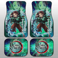 Tanjiro Kamado Car Floor Mats Custom Characters Demon Slayer Car Accessories - Gearcarcover - 1