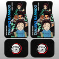 Tanjiro Kamado Car Floor Mats Custom Demon Slayer Anime - Gearcarcover - 2