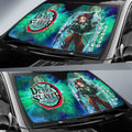 Tanjiro Kamado Car Sunshade Custom Characters Demon Slayer Car Accessories - Gearcarcover - 2