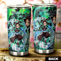 Tanjiro Kamado Tumbler Cup Custom Demon Slayer Anime Car Accessories - Gearcarcover - 3