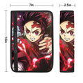 Tanjiro Seat Belt Covers Custom Demon Slayer Anime Car Accessoriess - Gearcarcover - 1