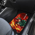 Tanjiro Sun Breathing Car Floor Mats Custom Demon Slayer Anime Car Accessories - Gearcarcover - 4